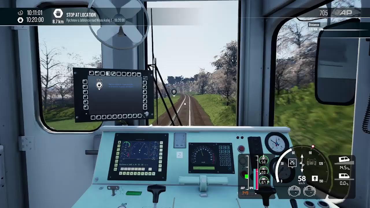 train sim world 6 trať Stará Paka-Liberec  skouška streamu