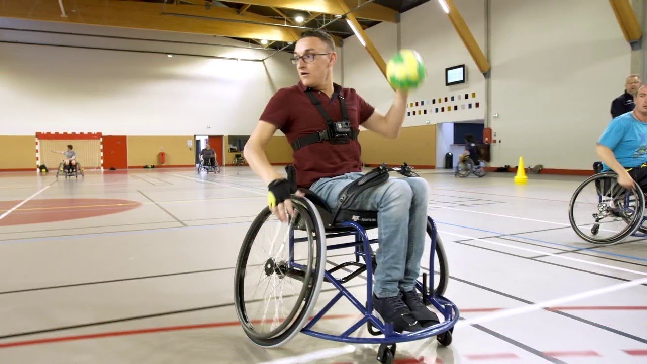 HandisportGo : Tanguy Coureau au Handball !