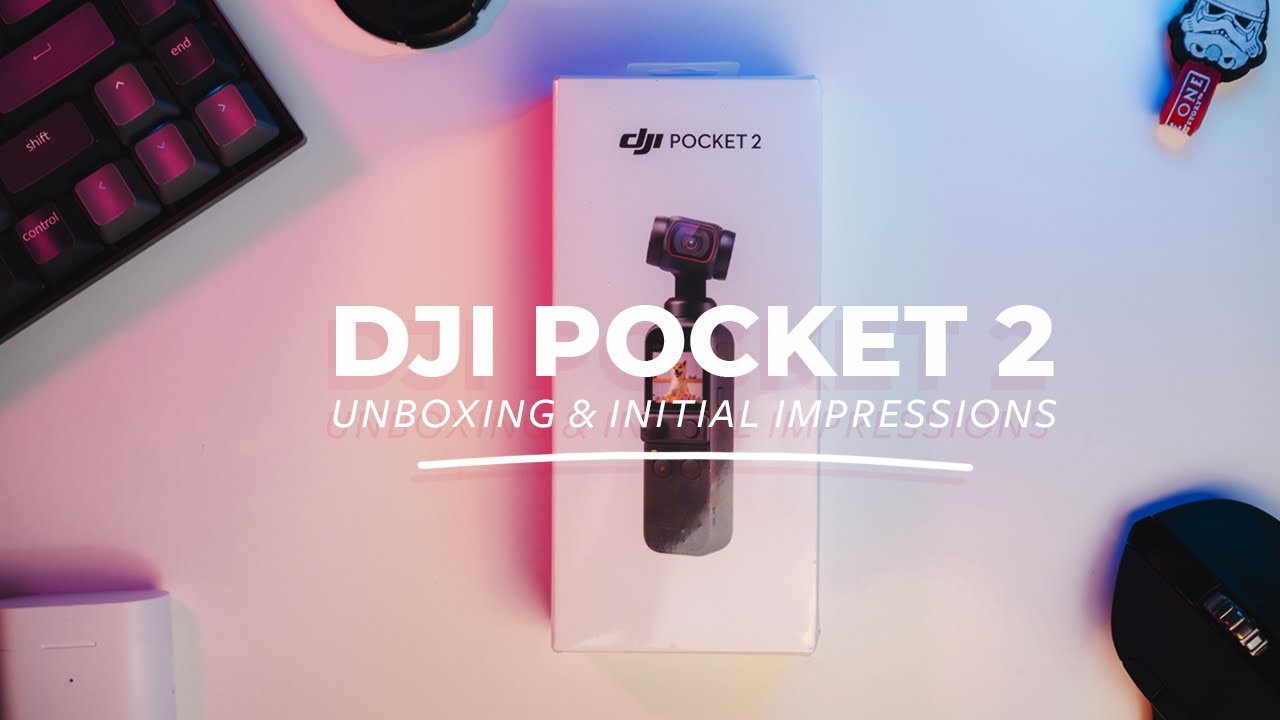 DJI POCKET 2 STANDARD KIT | Unboxing, Initial Impressions & Video Test