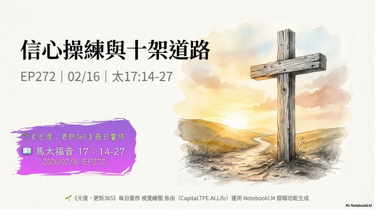 別讓「權益」成為你的攔阻！耶穌談自願順服的驚人智慧，在退讓中看見神蹟｜太 17:14-27【CC字幕】 🌱《光復·更新365》每日靈修 EP272