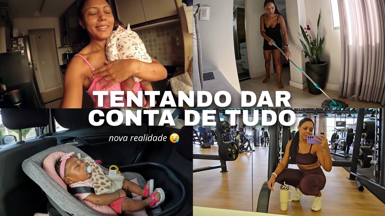 ROTINA COM A BEBÊ | faxina no apê, nova fase, rotina realista & tentando dar conta de tudo