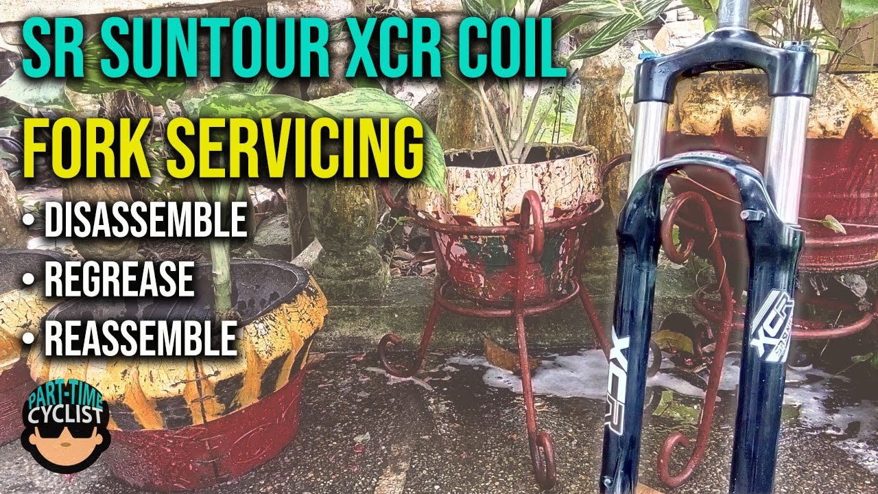 Paano Ayusin ang Coil Type Front Suspension | Sr Suntour XCR Fork