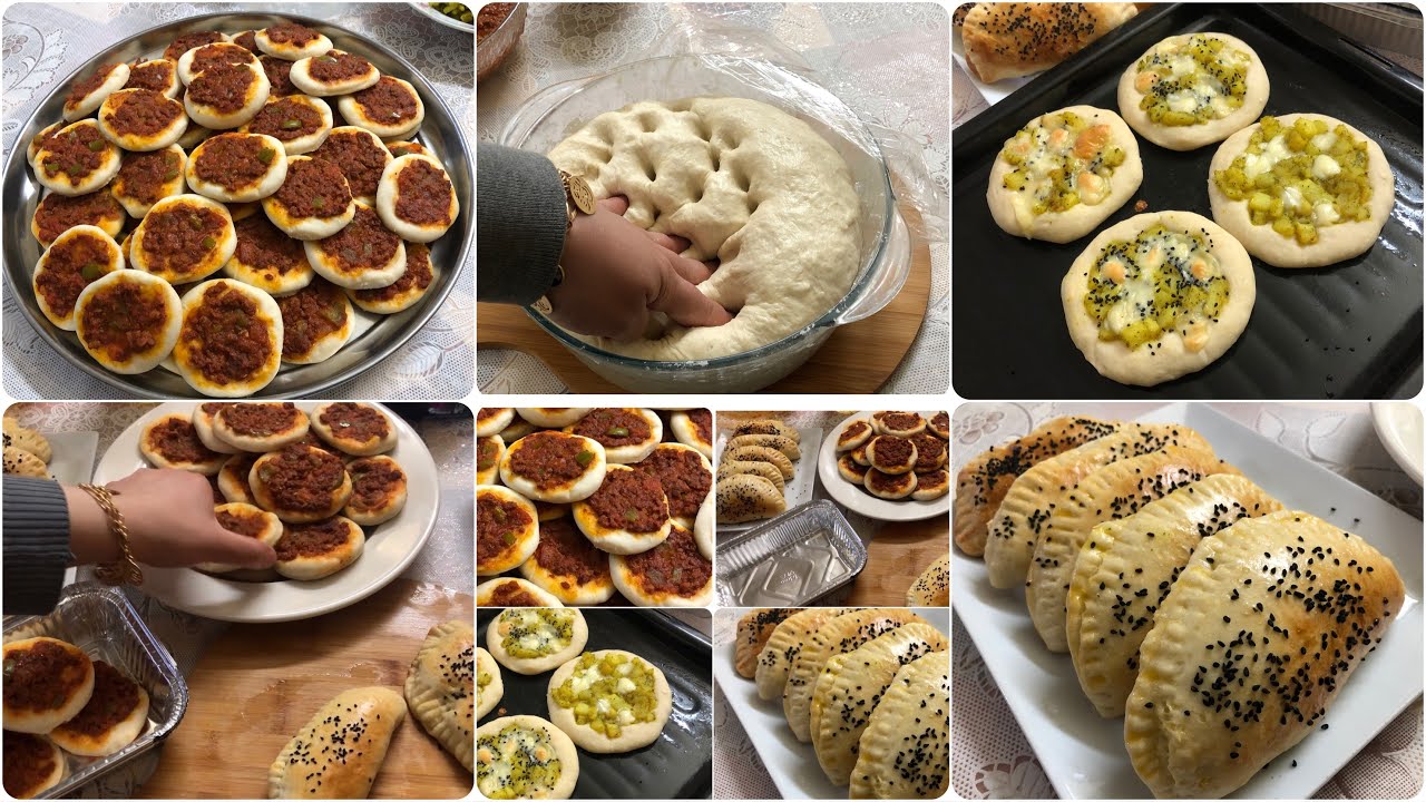 كمية كبيرة من المعجنات بحشوات البطاطا🥰وحشوة اللحم توزيع ثوابات شهر رجب🙏🙏