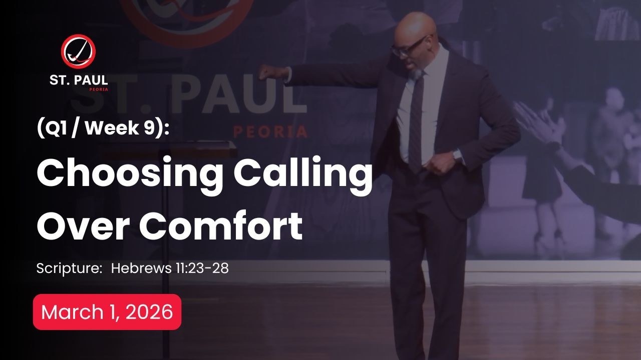 Choosing Calling Over Comfort | Faith Story (Q1:Wk 9) | Pastor Deveraux Hubbard