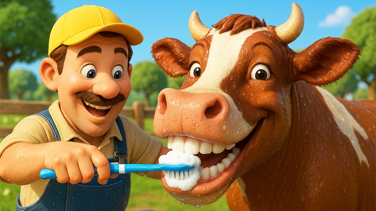 Old MacDonald Had A Farm 🐴🐮 | Nursery Rhyme For Kids