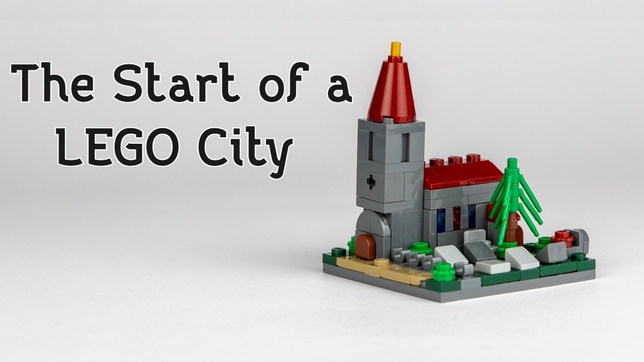 Эта крошечная церковь из LEGO положила начало моему мини-городу.