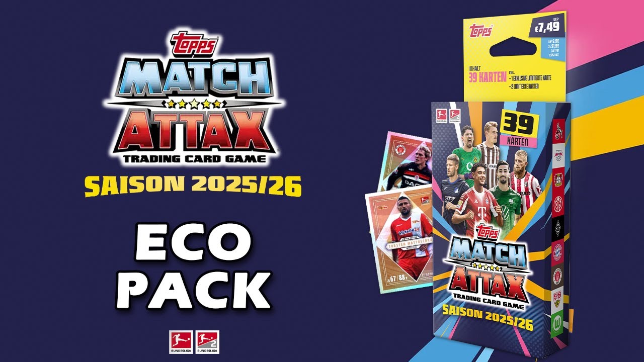 TOPPS Bundesliga Match Attax 2025/26 - ECO PACK