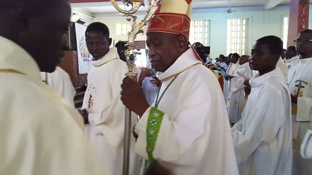 Ordination Épiscopale de Mgr Guy Mukassa Sanon évêque nommé de Nouna .Bobo 3 Mai 25