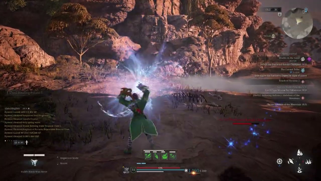 Bless Unleashed Daily grind field bosses and early game enhancing gameplay