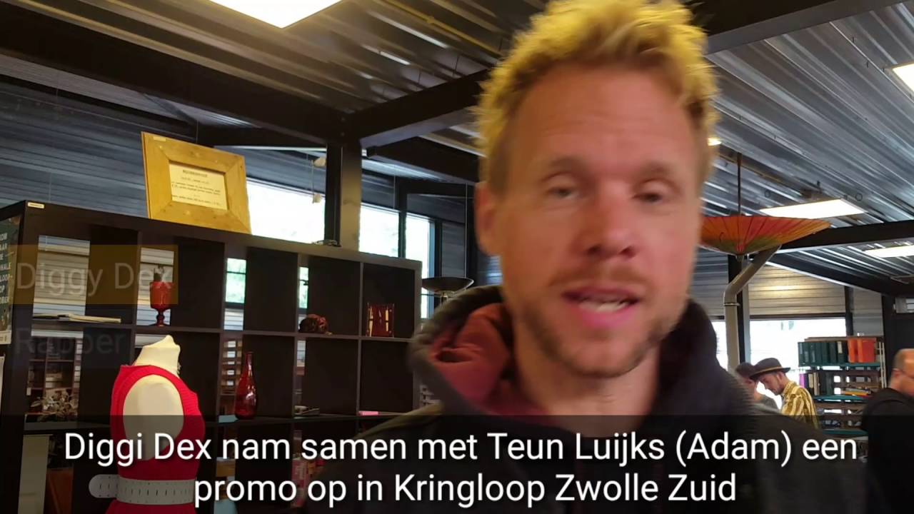 Teun Luijkx &  Diggi Dex opnames titelsong A'dam E.V.A  Ik Kan Blijven Kijken