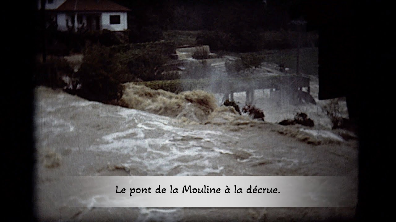 NANT Aveyron La crue du 20-21 Septembre 1980