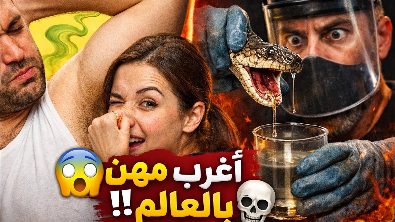 اغرب مهن بالعالم😲