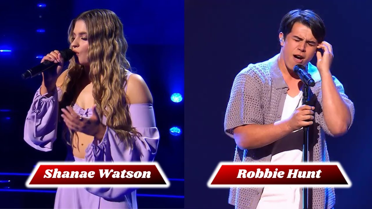 Shanae Watson&nbsp;(Can't Help Falling In Love) x&nbsp;Robbie Hunt&nbsp;(Blue Suede Shoes) | The Voice Australia 12
