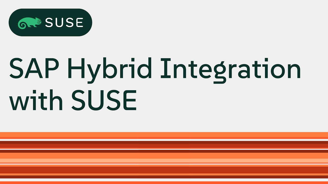 SAP Hybrid Integration with SUSE