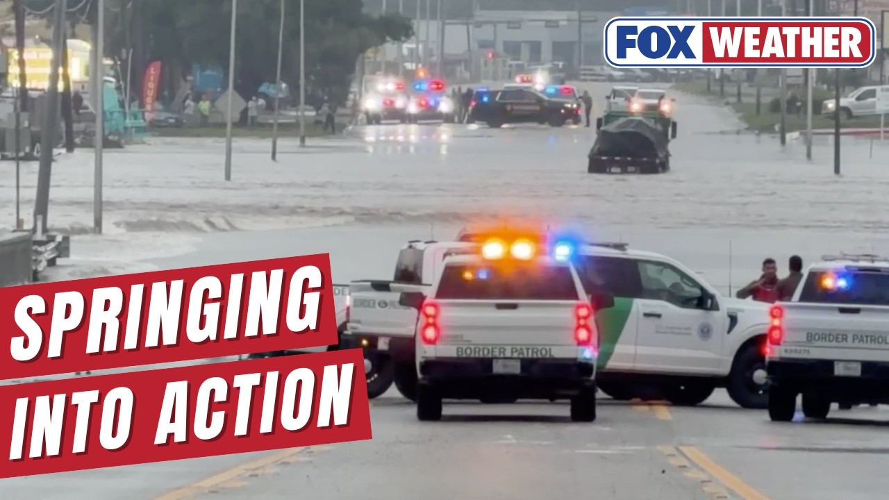 First Responders Assist During Intense Flash Flooding in Uvalde, Texas