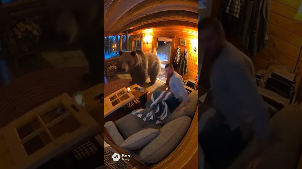 Нападение медведя