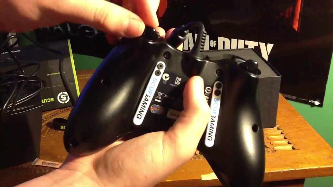 Scuf Competition Controller Unboxing Xbox 360