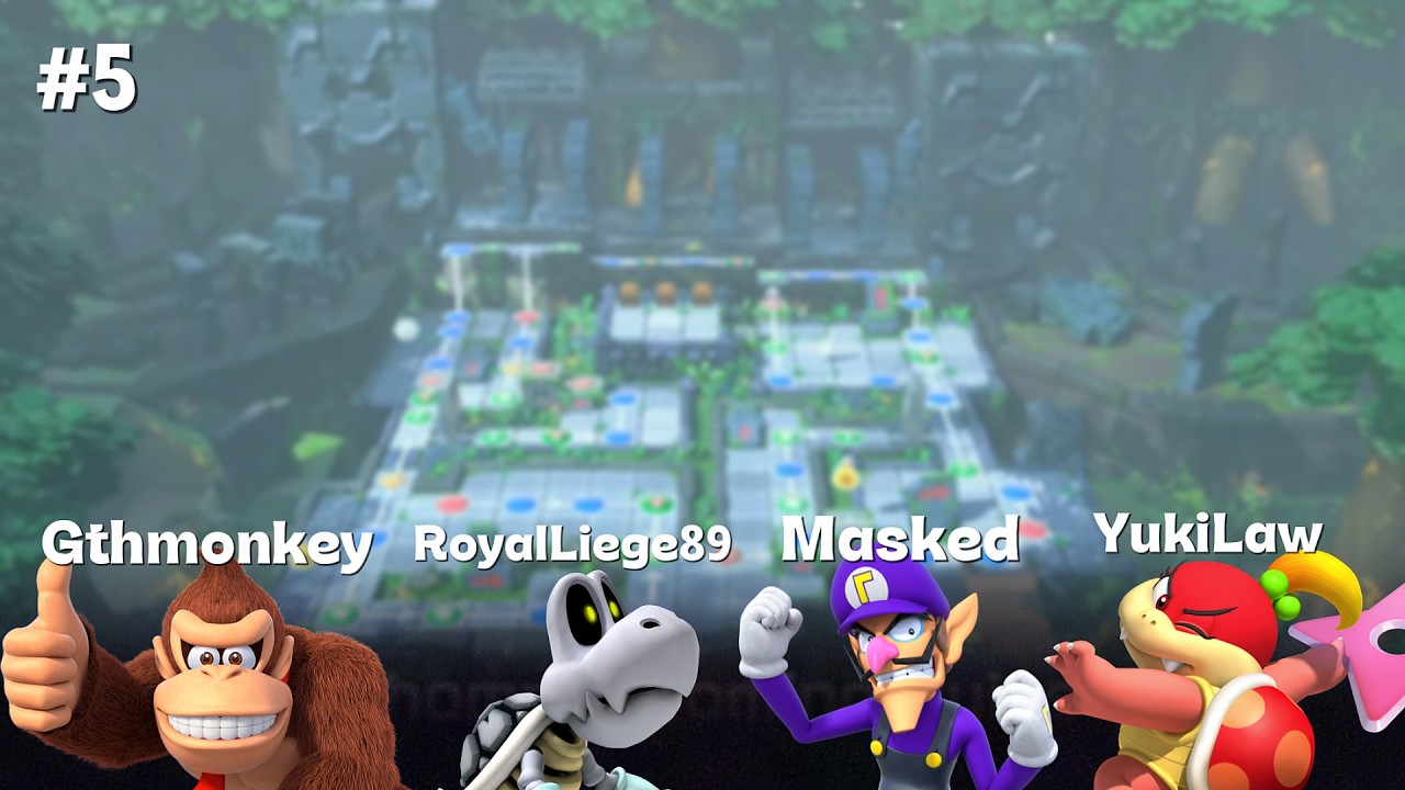 Маскированный ненавидит её до смерти | Super Mario Party #5