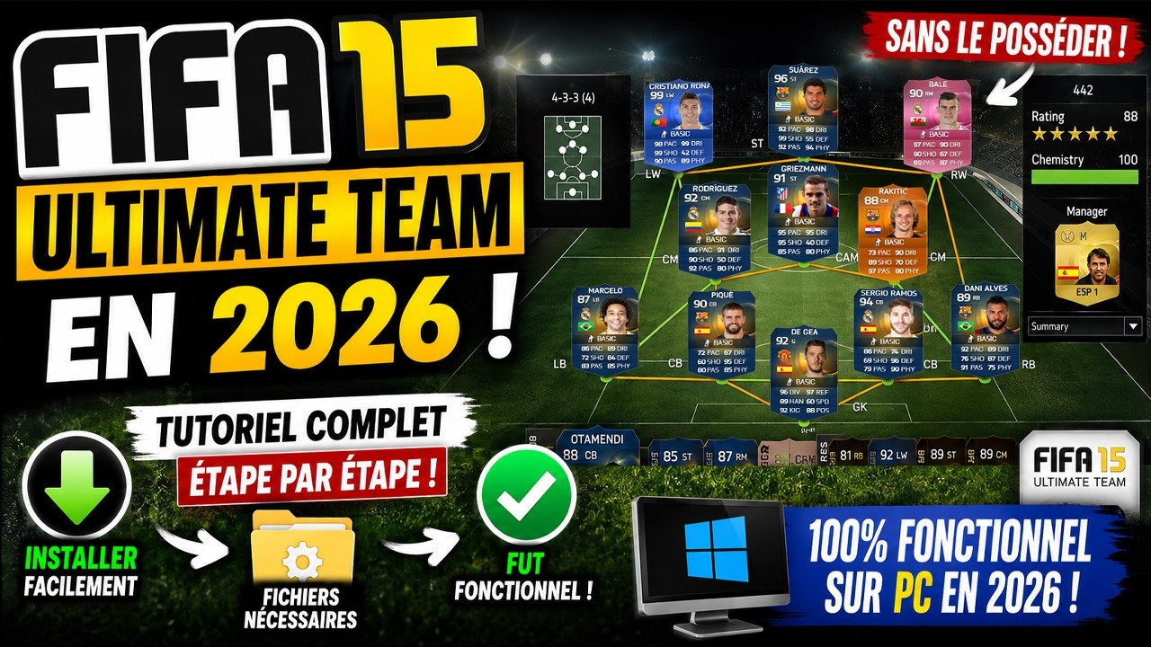 HOW TO INSTALL AND PLAY FIFA 15 ULTIMATE TEAM IN 2026 | COMPLETE TUTORIAL