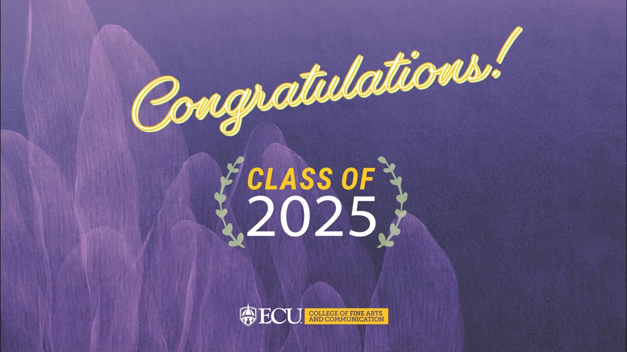 Fall 2025 The College of Fine Arts and Communication Graduate Recognition Ceremony