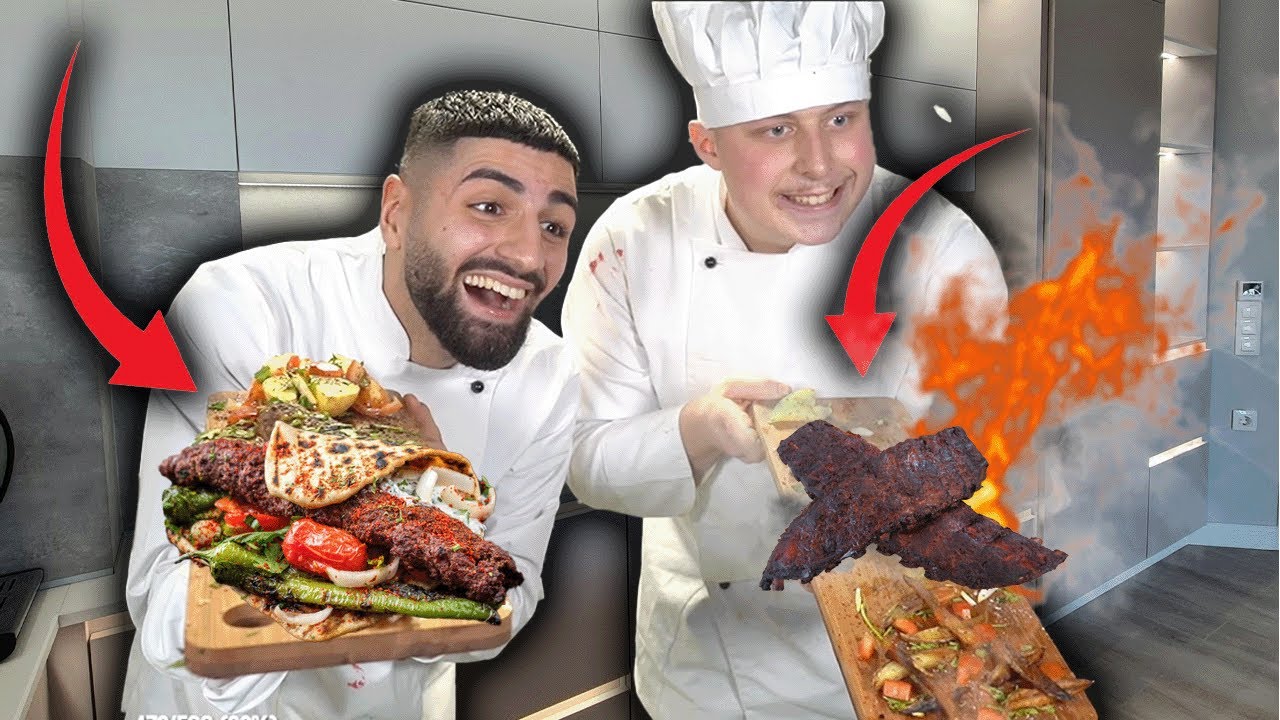 WER MACHT DEN BESSEREN ADANA TELLER  | DIE KÜCHE BRENNT FAST | Jordan & Semih