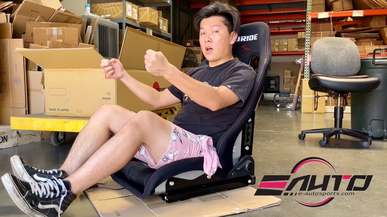 Bride Stradia III (Gradation Logo/Low Cushion) Reclinable Racing Seat - A 5’6” Review/ Box Opening!