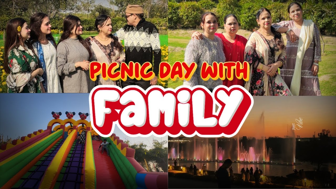 PICNIC DAY WITH FAMILY 🤩✨ | @ansarisisters602 