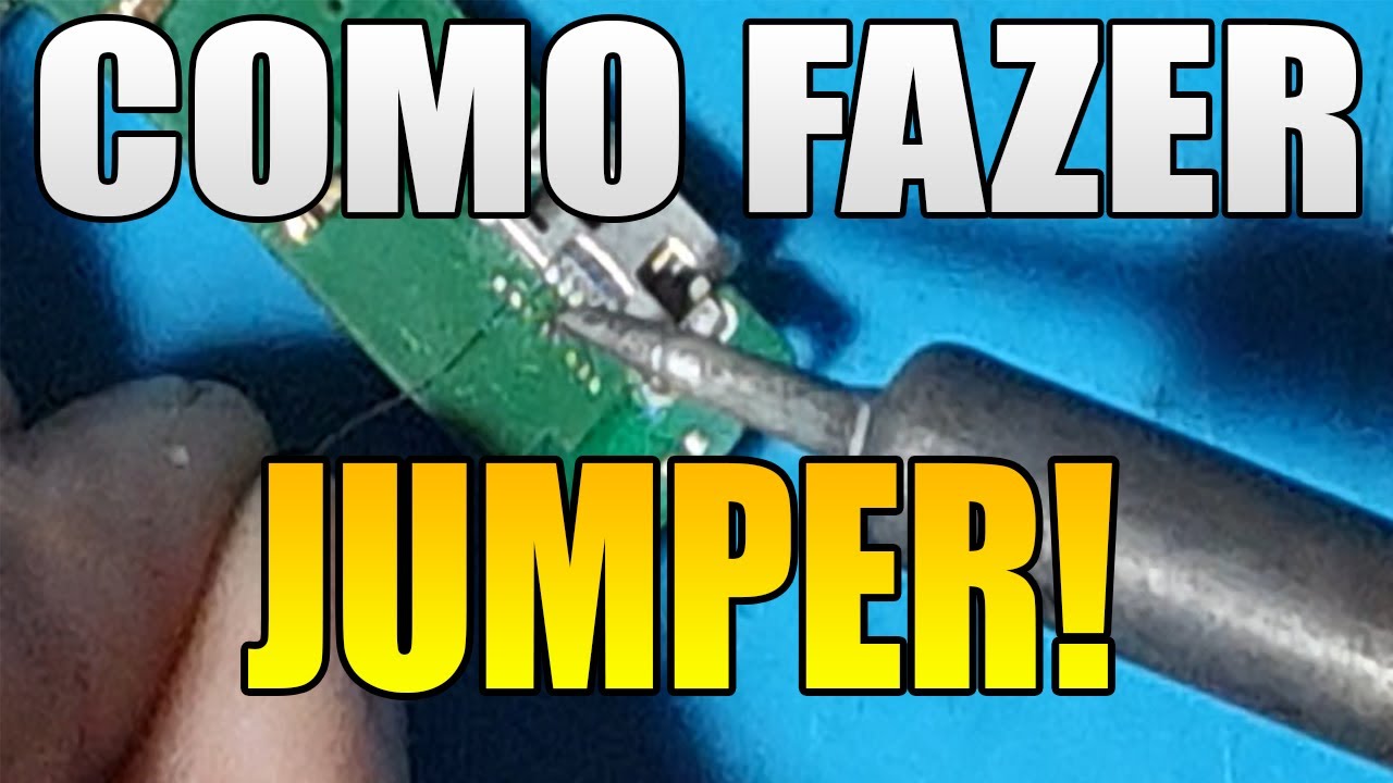 Como Fazer Jumper Em Placa de Celular (E O que é Jumper)