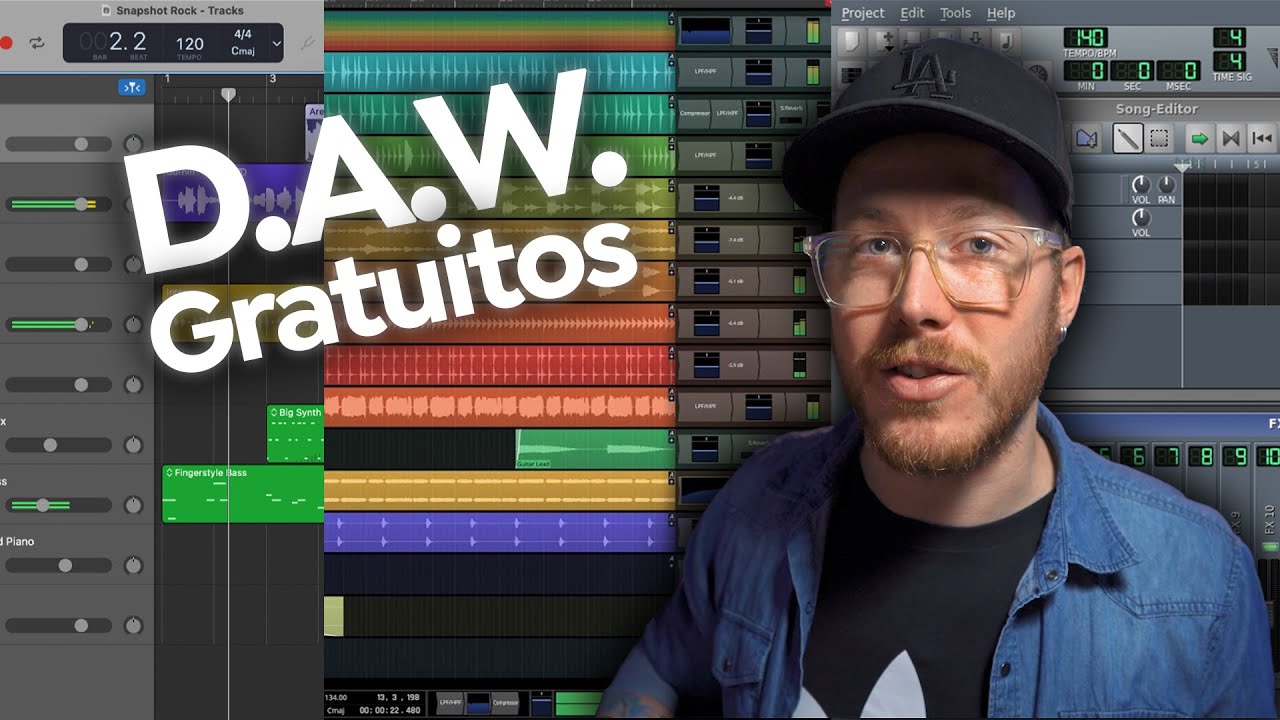 Softwares de PRODUCCION y  GRABACION MULTIPISTA (Daw) GRATUITOS!