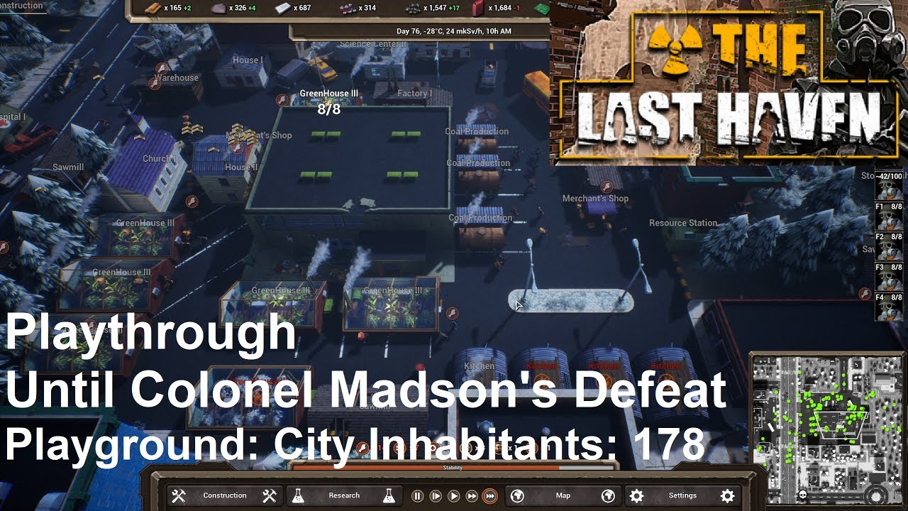 The Last Haven - Full Playthrough Until Colonel Madson's Defeat - No Commentary Gameplay