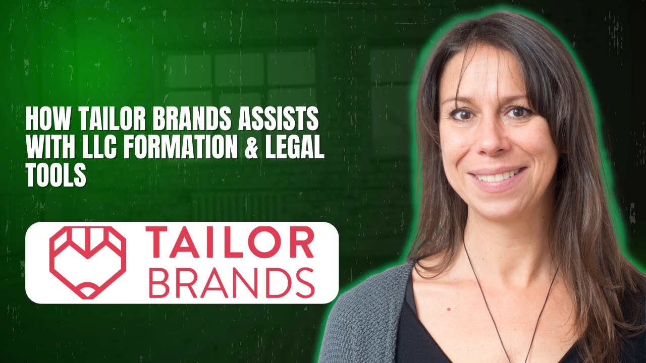 How Tailor Brands assists with LLC formation & legal tools