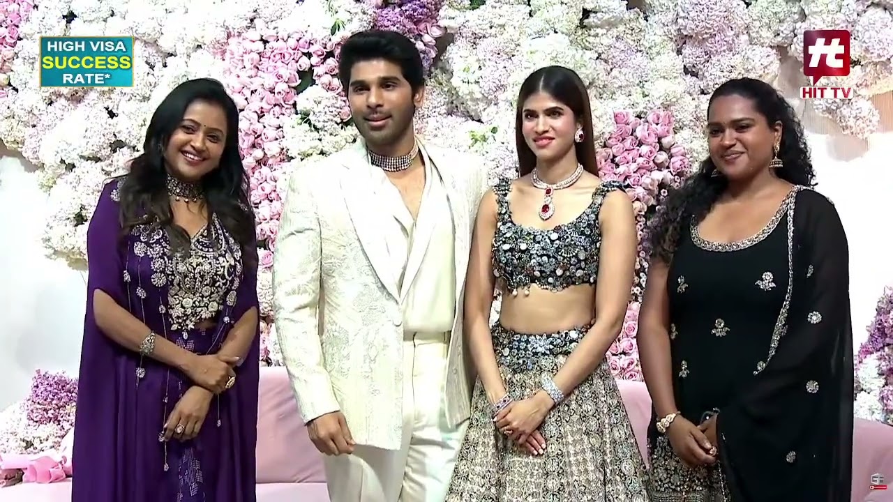 Actor Raviteja @ AlluSirish & #Nayanika Pre-Wedding Reception ‪@hittvtalkies