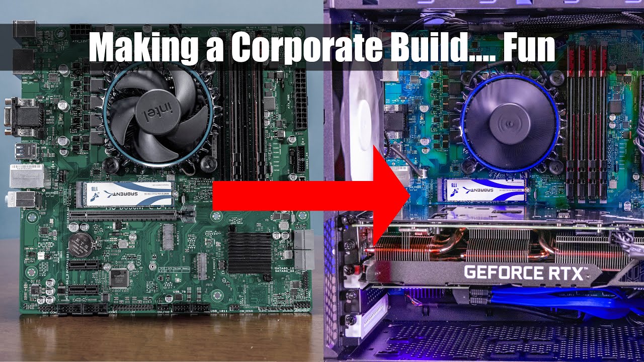 Making an ASUS CSM Corporate Motherboard into a Cool 100TB GPU Powered Platform