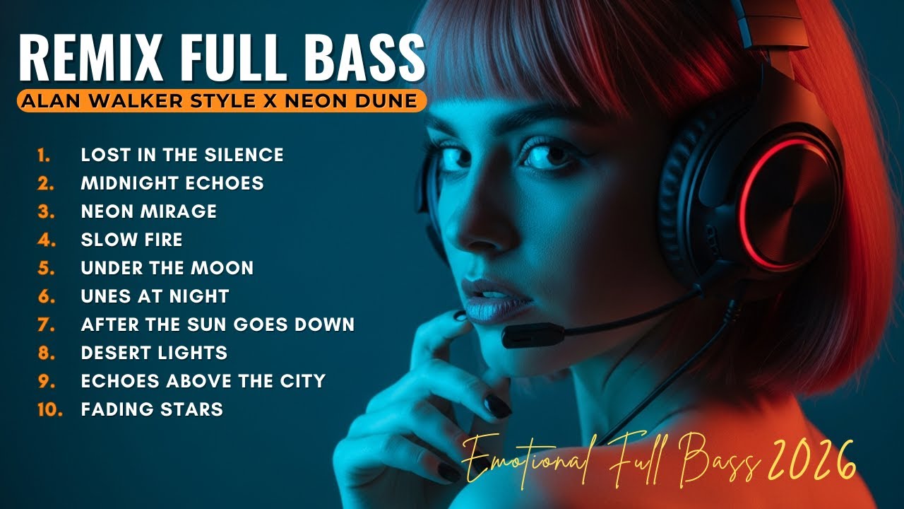 Full Bass DJ Remix 2026 – Chill EDM Album with Alan Walker–Style Vibes
