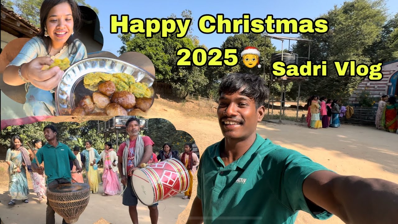 Happy Christmas 2025🎄|| Village Vlog|| SadriVlog|| 