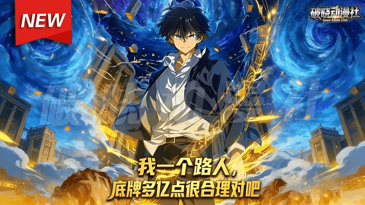 MULTISUB📢新番上线《我一个路人，底牌多亿点很合理对吧》第1~60集丨白奕身意外觉醒神级技能系统，技能离谱，召人挡刀，SSS级校花老婆赞他有大帝之姿，诸天神魔听闻他将至，皆惊恐避让！#破晓动漫社