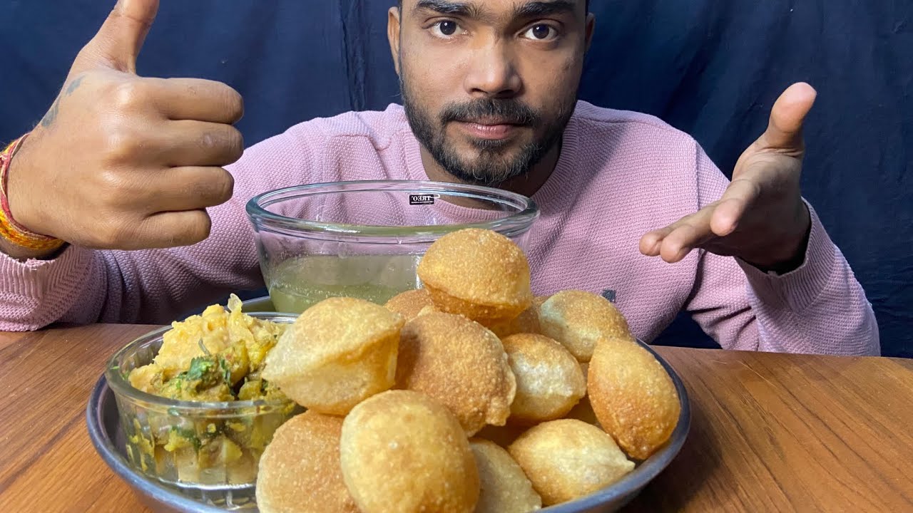 Panipuri Eating Challenge😋 | Eating Golgappe | Panipuri Mukbang 