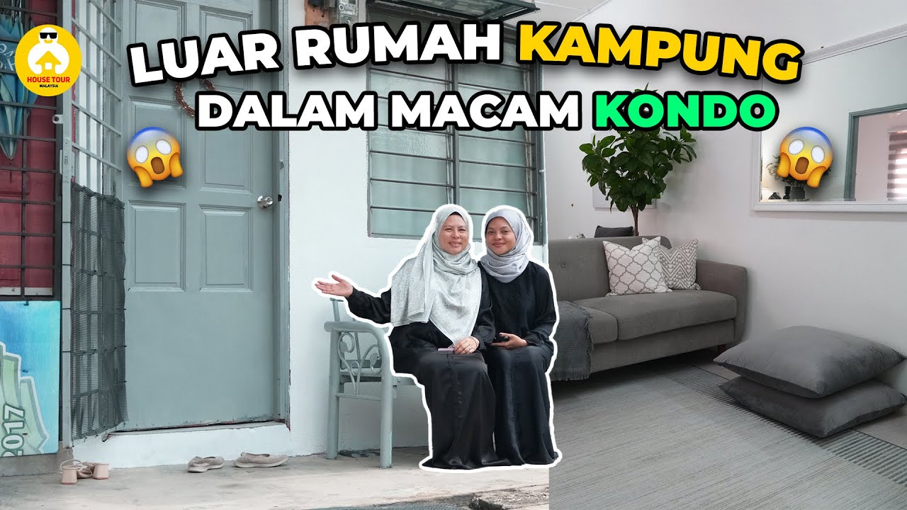HOUSE TOUR EP 106: RUMAH SEWA KAMPUNG, SIMPLE TAPI CANTIK !!!