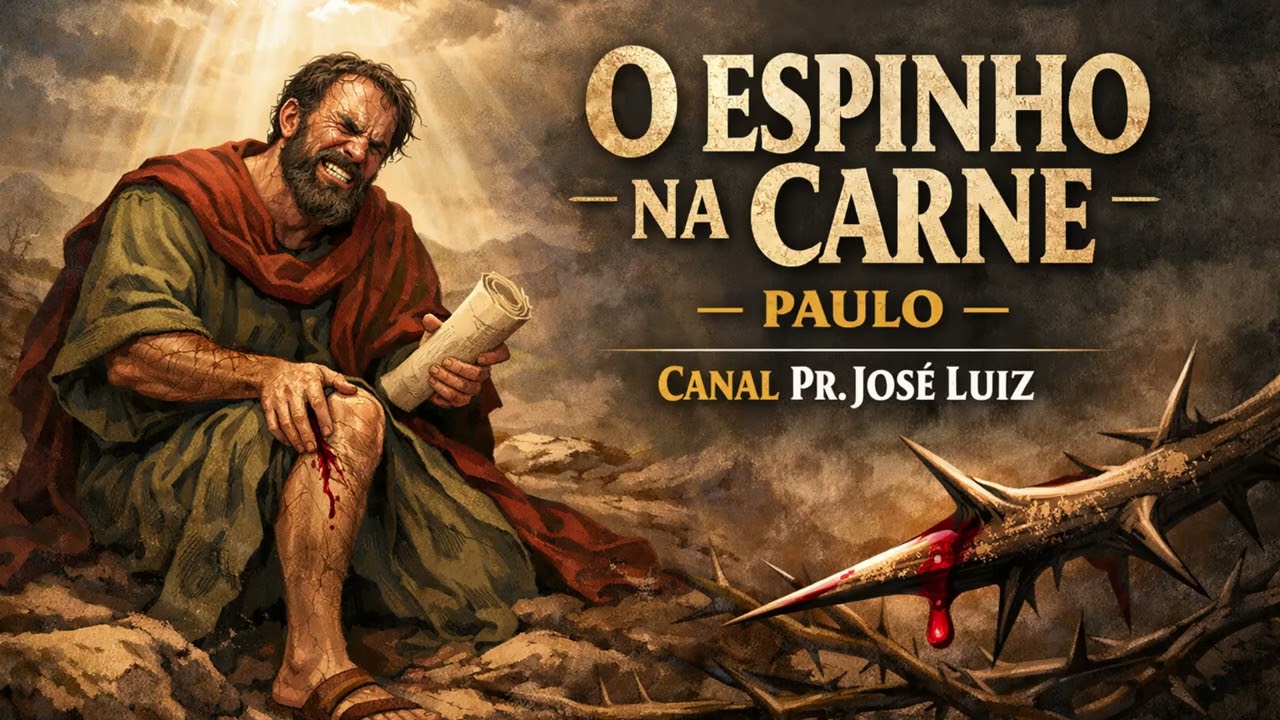 O ESPINHO NA CARNE – Paulo | Minha Graça Te Basta – 2 Coríntios 12:7-10 | Canal Pr. José Luiz
