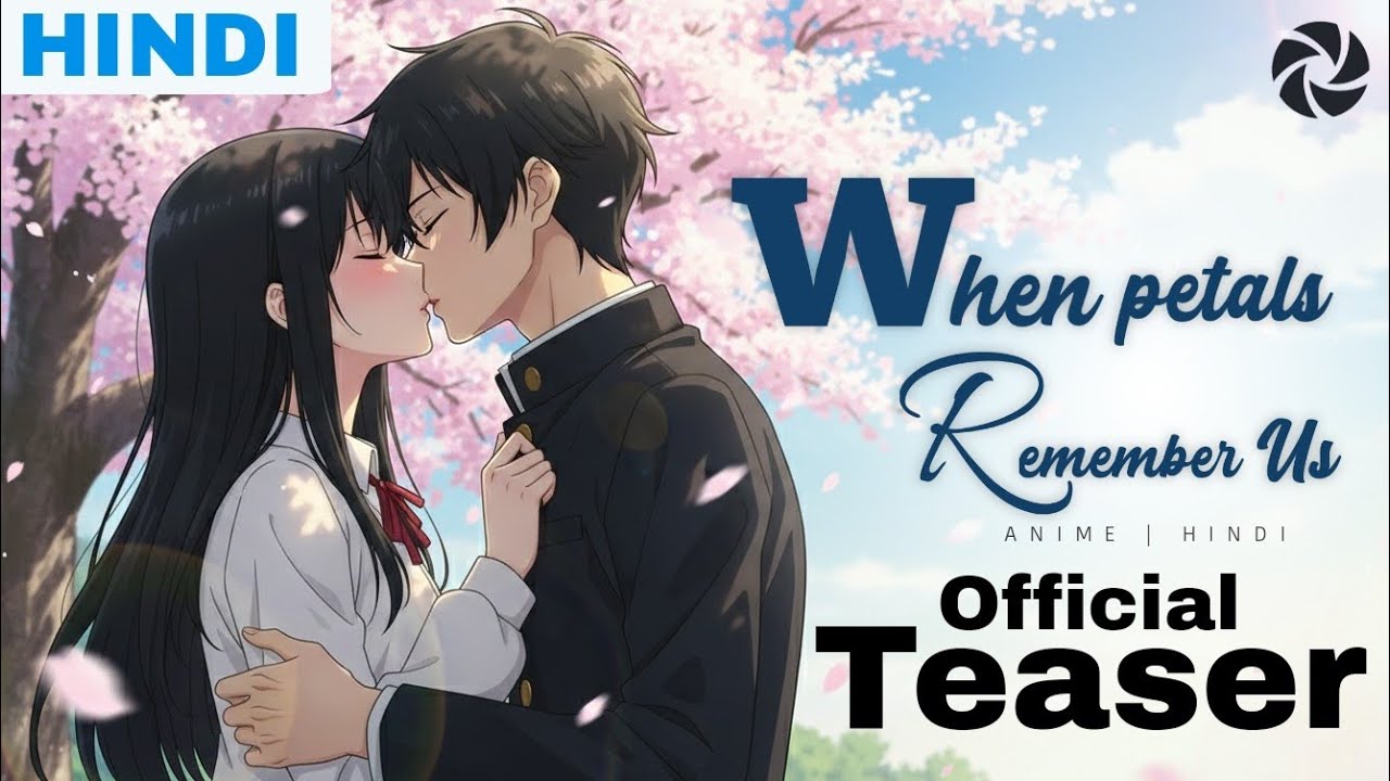 New anime teaser | when petals remember us | official Hindi teaser 2026