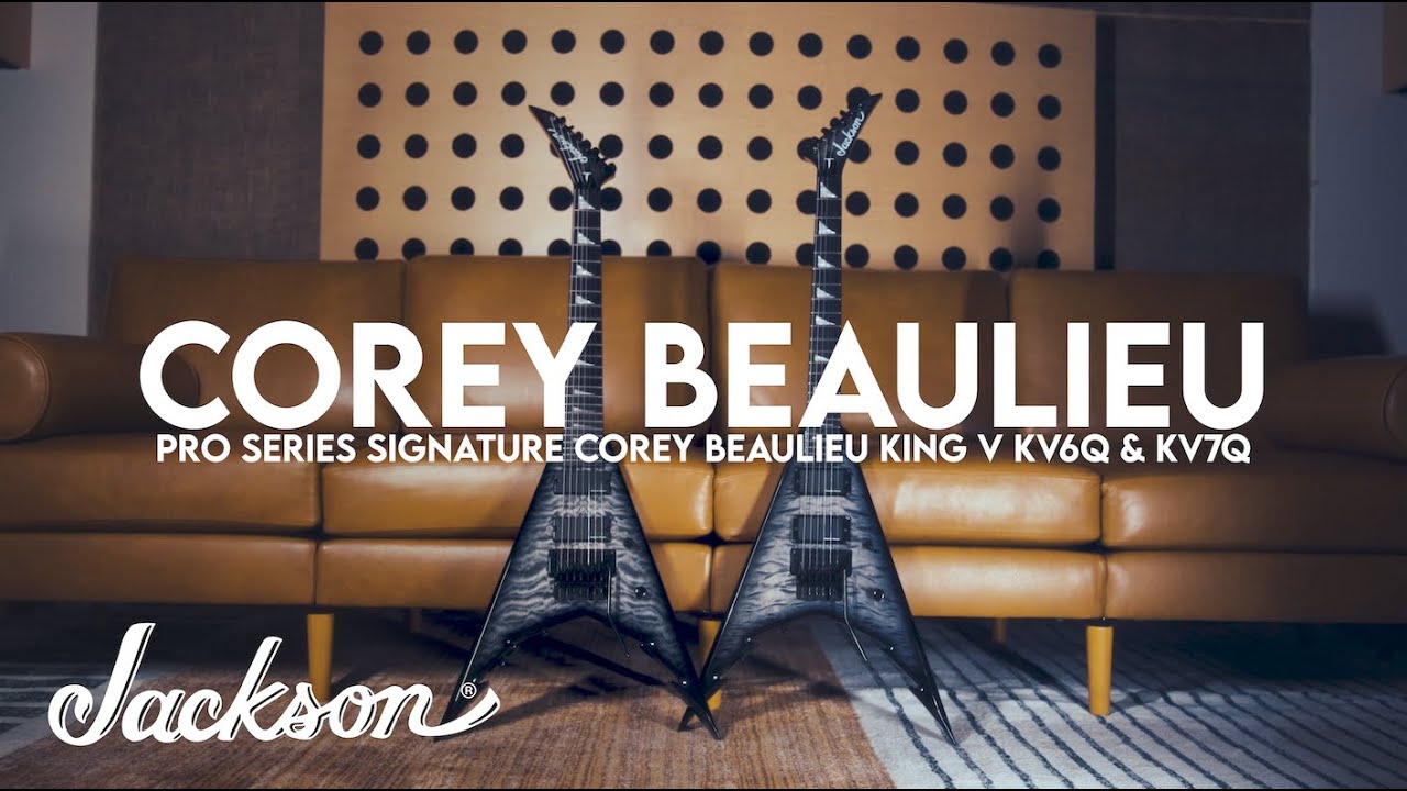 Introducing the Corey Beaulieu Pro Series Signature King V KV6Q & KV7Q | Jackson Guitars