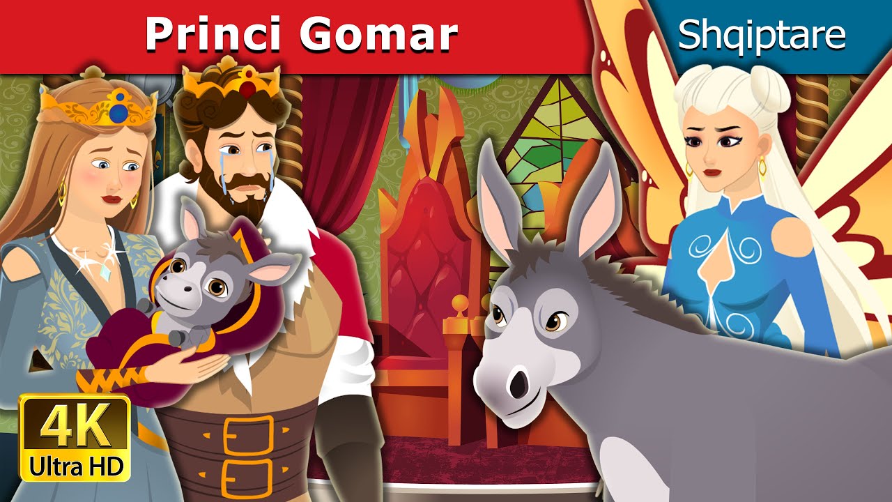 Princi Gomar | The Donkey Prince in Albanian | @AlbanianFairyTales