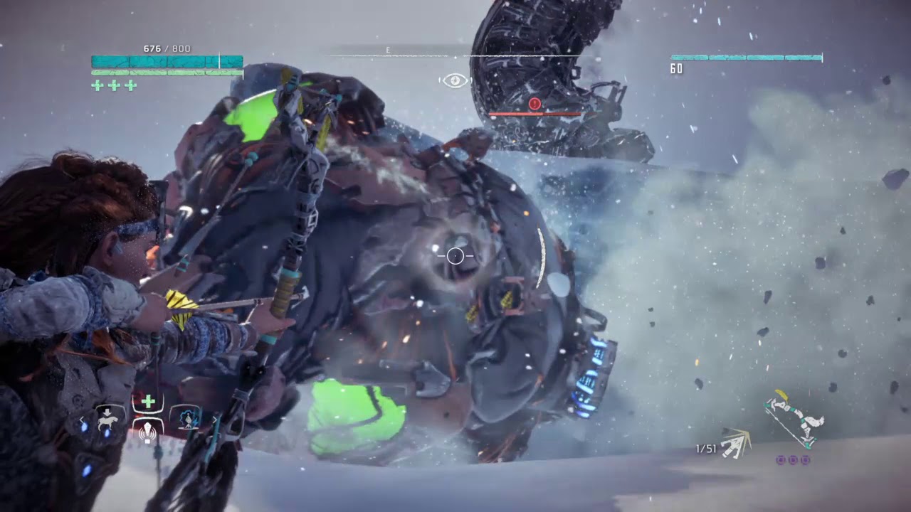 Horizon Zero Dawn:Killing All Frozen Wilds Machines