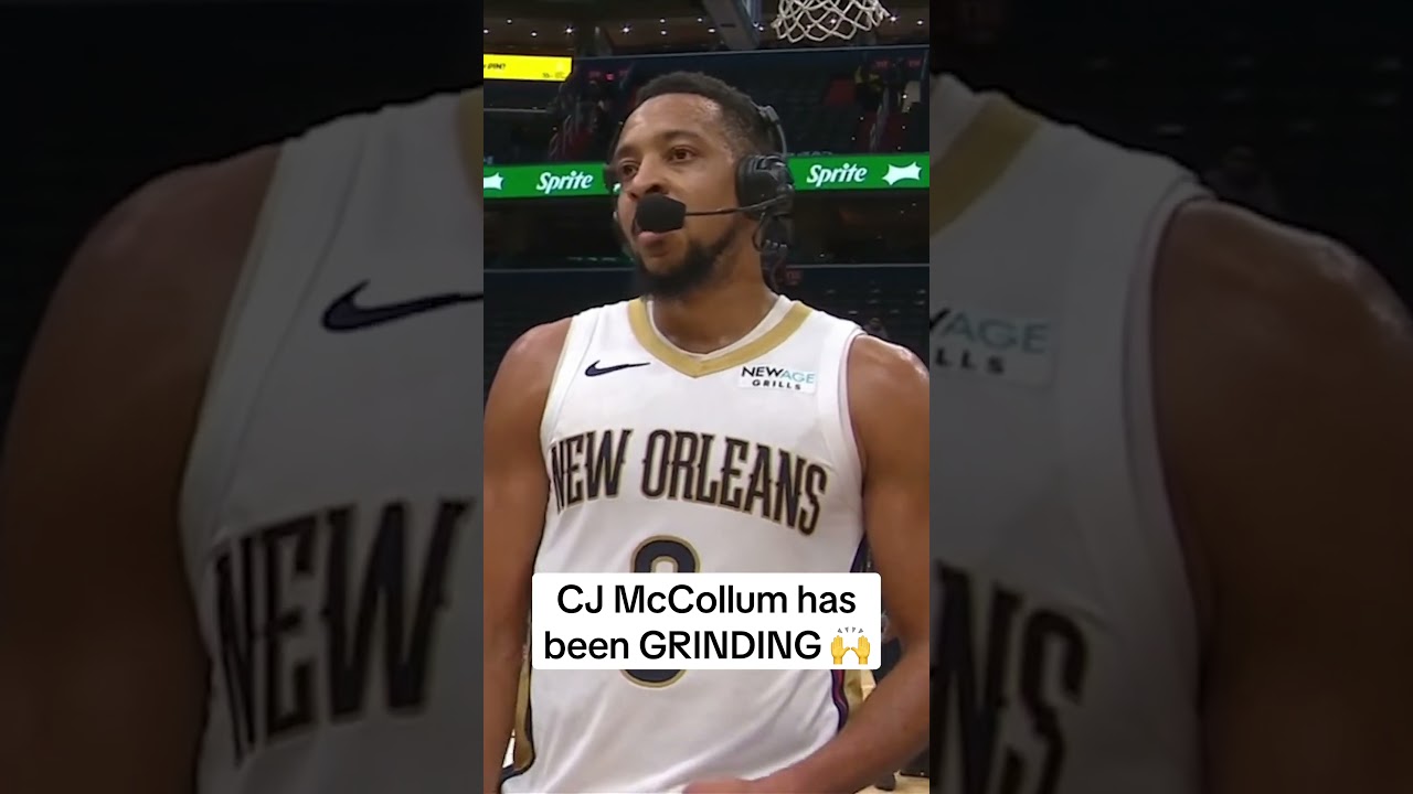 The work is paying off for CJ McCollum 💪