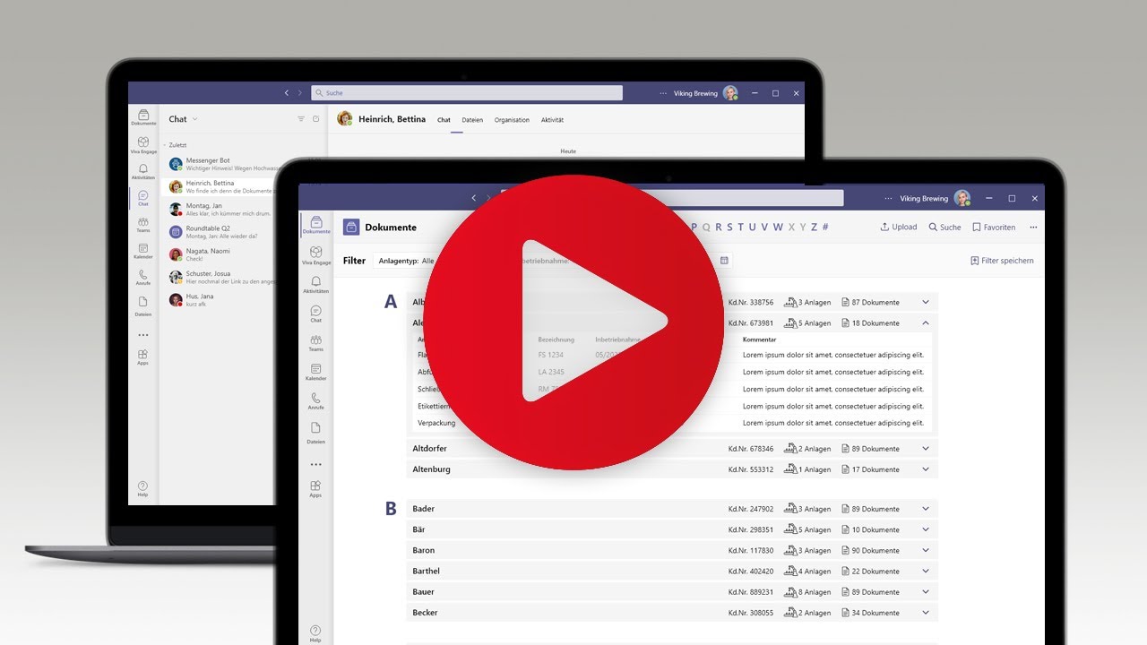 Dokumentenmanagement in Microsoft Teams &ndash; Effizienter Umgang mit Kundendaten