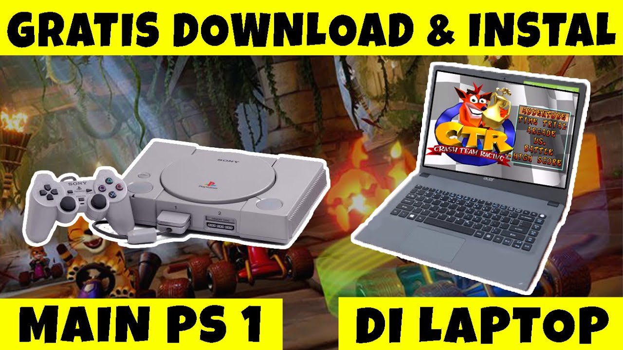 Cara Bermain Games PS1 Di PC/Laptop 100% work
