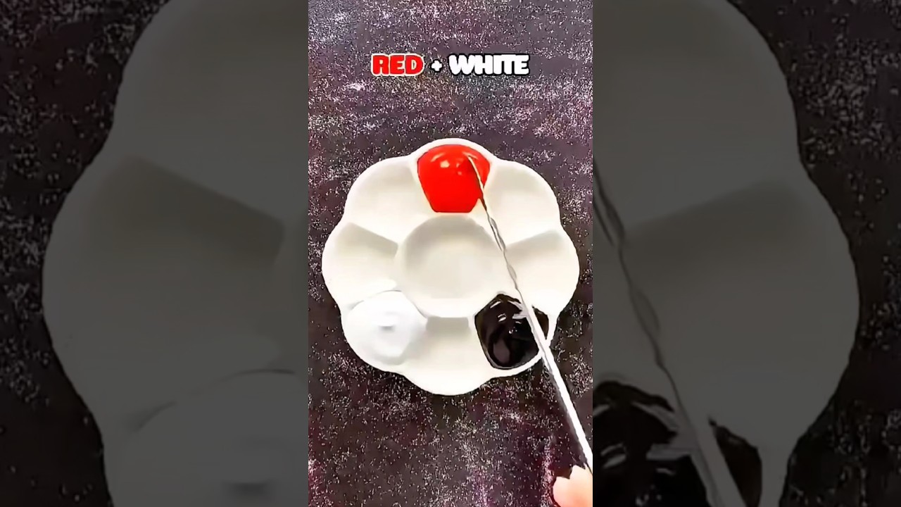 How to make new colour  🎨🖌️ #colourmixing #paintmixing #art #colors #satisfying #fyp
