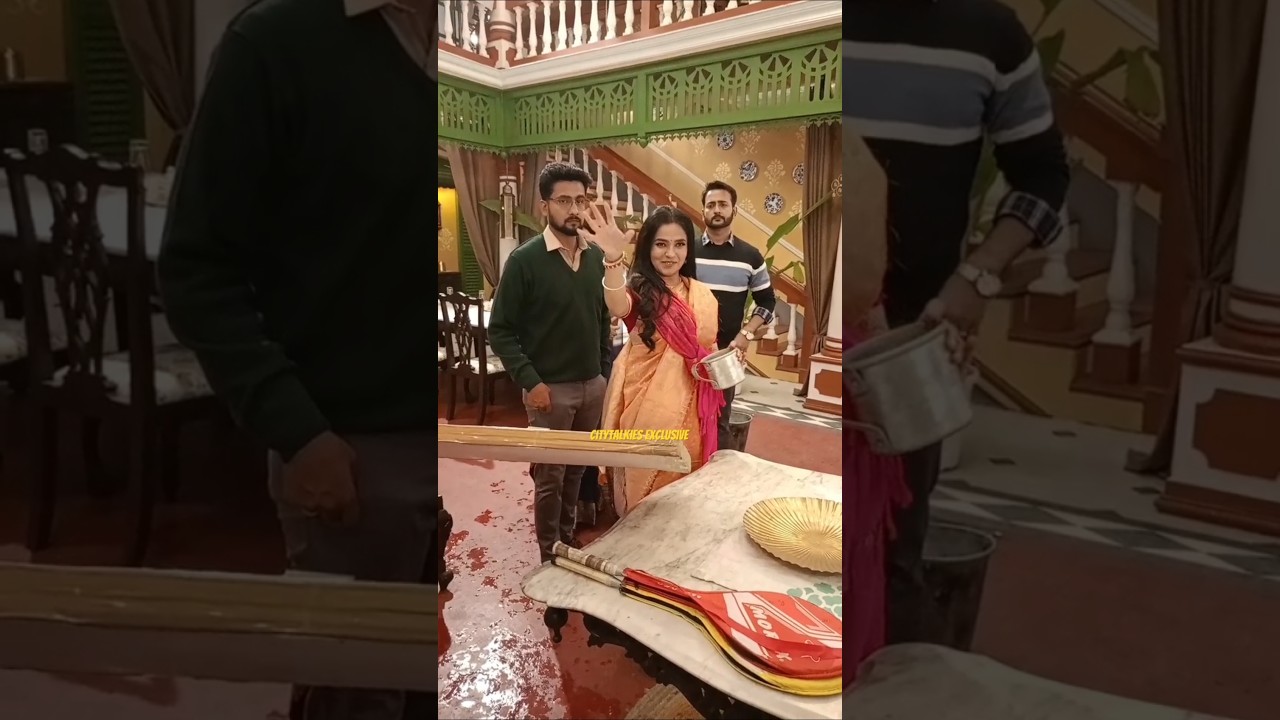 Anondi | Bts | Funny moments #zeebangla #annwesha_hazra #writwikmukherjee #anondi
