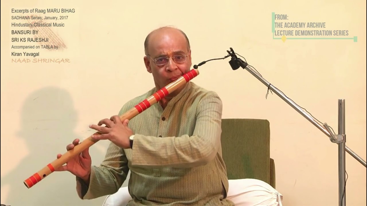 Raag MARU BIHAG Part 1 - Aalap followed by Composition in Mattha Taal of 9 beats.