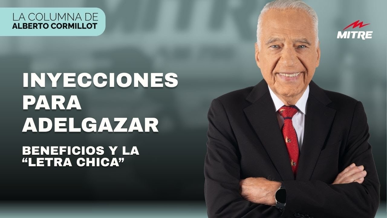 Alberto Cormillot explicó cómo funcionan las inyecciones para adelgazar, beneficios y 